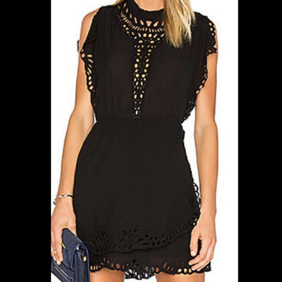 IRO Dresses & Skirts - IRO Caidy Embroidered Crepe Dress